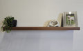 150mm Deep Walnut Floating Shelf