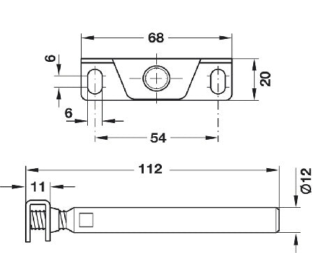 150mm Deep Oak Floating Shelf